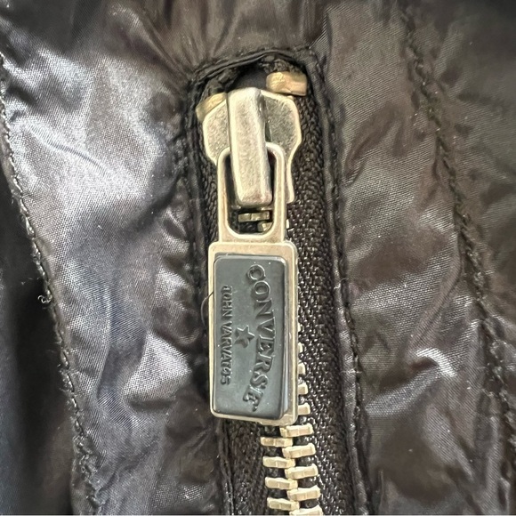 Converse John Varvatos Y2K Colab Full Zip Quilted Nylon Bomber Jacket Size L - Picture 8 of 11